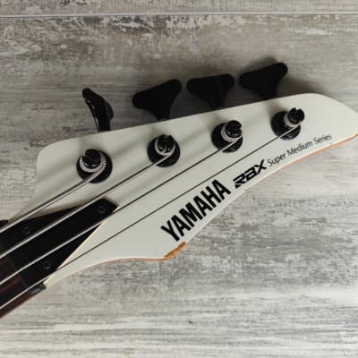 1991 Yamaha RBX Super Medium Series Bass (White) | Reverb