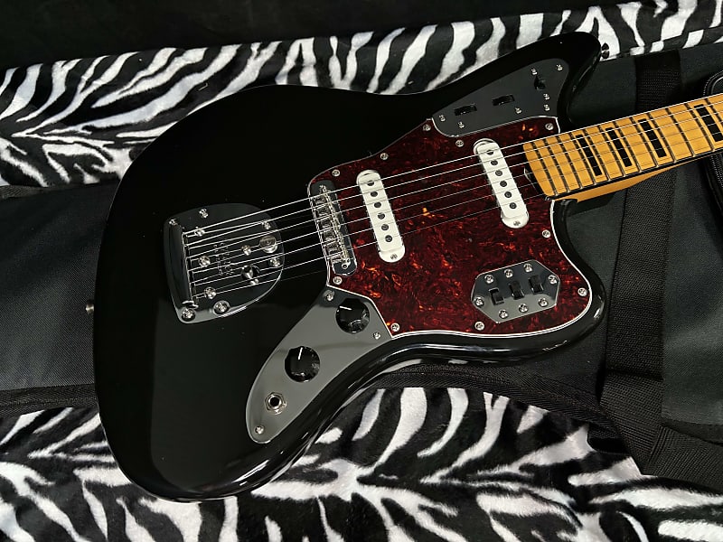 Unplayed 2023 Fender Vintera II '70s Jaguar - Black - 8.65lbs - Authorized Dealer - SAVE BIG! G01848 image 1