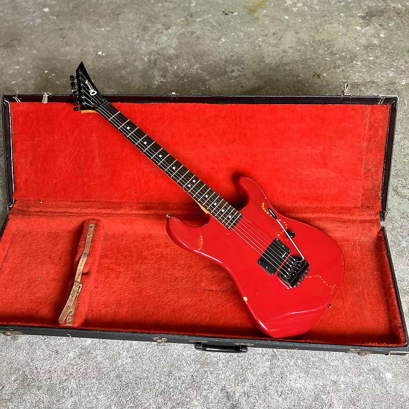 Jackson Charvel Model 2 1986 - Red original vintage MIJ Japan AK