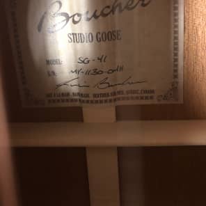 Boucher Sg-41 2018 brand new! MAKE A OFFER!!! image 2
