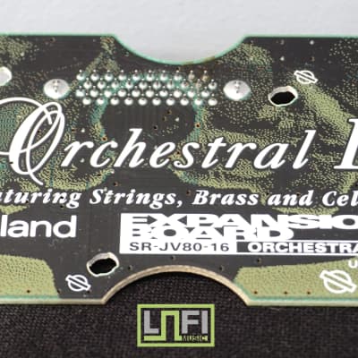 Roland SR-JV80-16 Orchestral II 拡張 ボード Roland SR-JV80-16 : Orchestral II Exp. Board w/ box | eBay