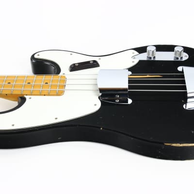 Fender Telecaster Bass 1968 - 1971 Custom Color BLACK w/ OHSC | vintage precision p Tele image 20
