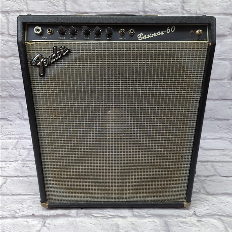 正常動作品 Fender Bassman 60 ベース用コンボアンプ