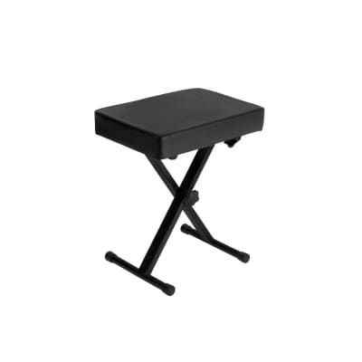 On-Stage KPK2088 Bundle with Double-X Keyboard Stand, Deluxe Bench, 88-Key Bag and Sustain Pedal image 5