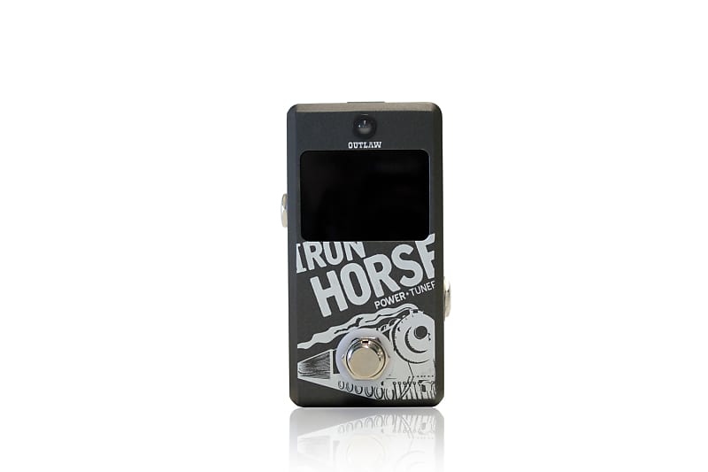 Outlaw Effects Iron Horse Power Supply/Tuner 2010s - Gray image 1