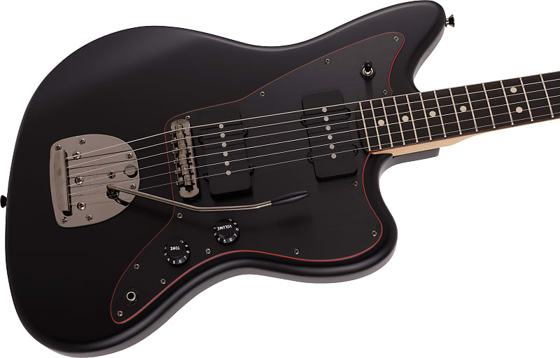 FENDER - Made in Japan Limited Hybrid II Jazzmaster Noir Rosewood  Fingerboard Black - 5311600306