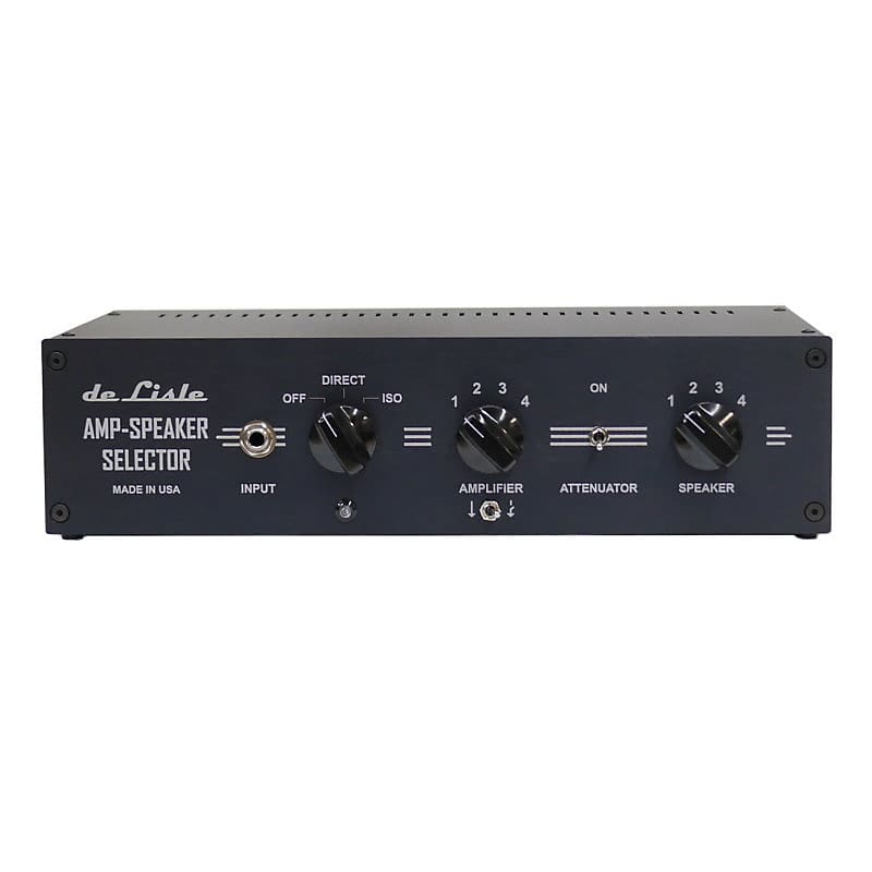 de Lisle AmpSpeaker Selector 4×4 Deluxe Amplifier Reverb