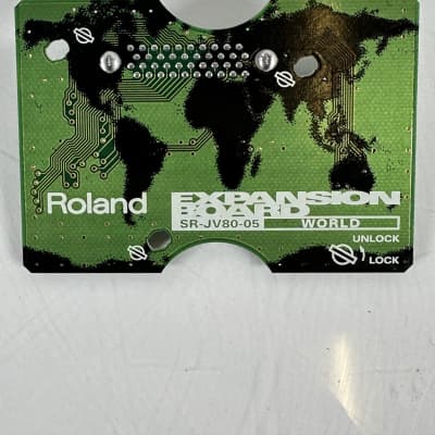 DTM・DAW Roland SR-JV80-05 WORLD/EXPANSION BOARD Roland SR-JV80-05 World Expansion Board | Reverb Canada