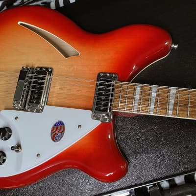 New Rickenbacker 360/12 Fireglo 7.7lbs- Authorized Dealer- In Stock Ready to Ship- Hard to Find!!!! G01733 image 3