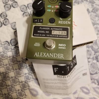 Reverb.com listing, price, conditions, and images for alexander-pedals-f-13-flanger