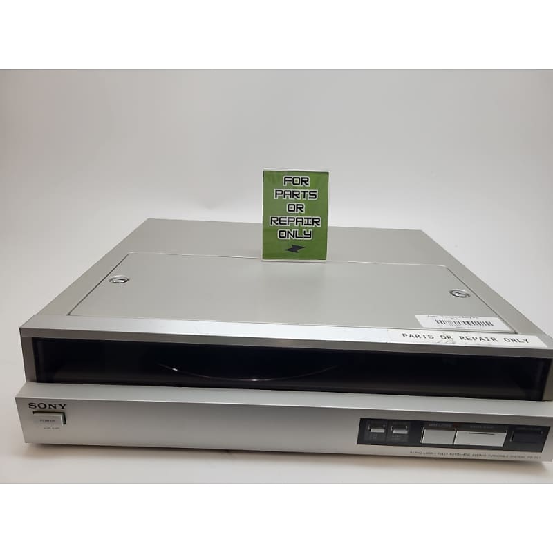 Sony PS-FL1 Servo Lock Frontloading Turntable - Powers On - For Parts / Repair, See notes  			