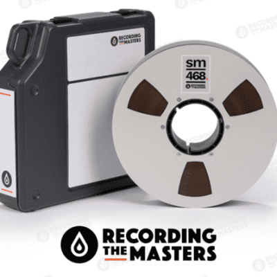 RTM SM468 2 x 2500' Analog Recording Tape 10.5 Precision Reel w