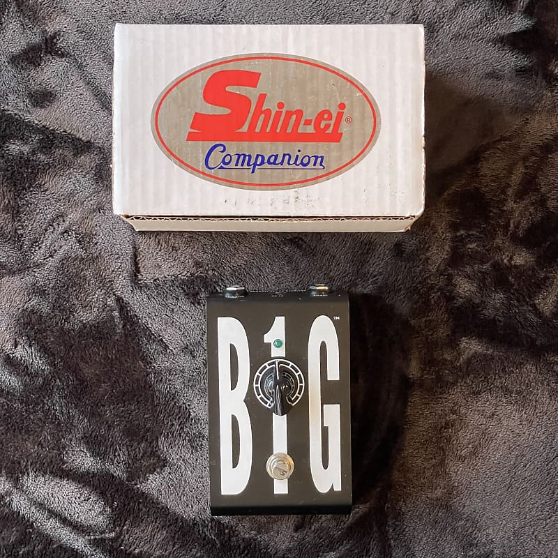 ギター Shin-ei B1G 1 BIG 1 Shin-ei BG-1 Big 1 Preamp Gain Boost Pedal | Vision Guitar