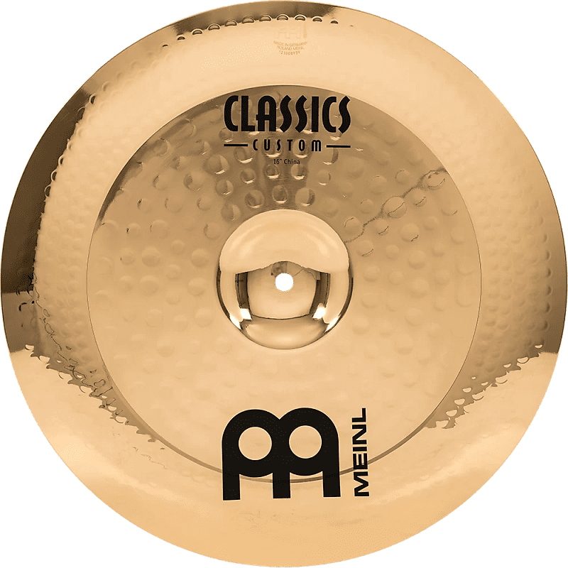 Meinl CC16CH-B 16" Classics Custom Brilliant China Cymbal w/ Video Link image 1