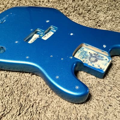 Fender American Original ‘60s Precision Bass Body - Lake Placid Blue Nitro - AVRI Vintage ‘63 1960s image 4