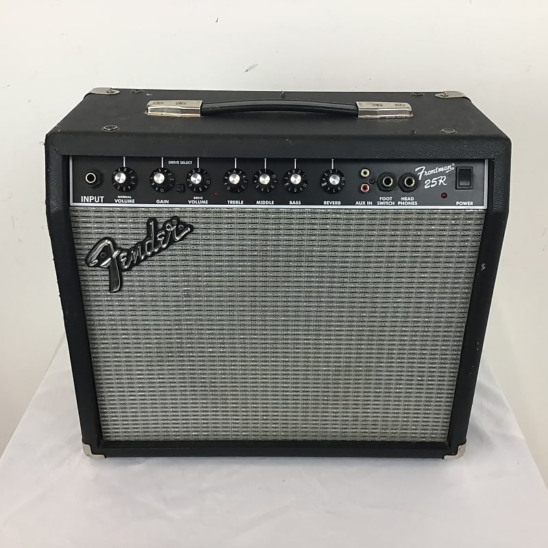 Used Fender FRONTMAN 25R Solid State Guitar Amps Reverb
