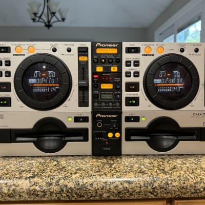 Pioneer CMX-5000 Dual Twin CD DJ Rackmount Players Deck Rack