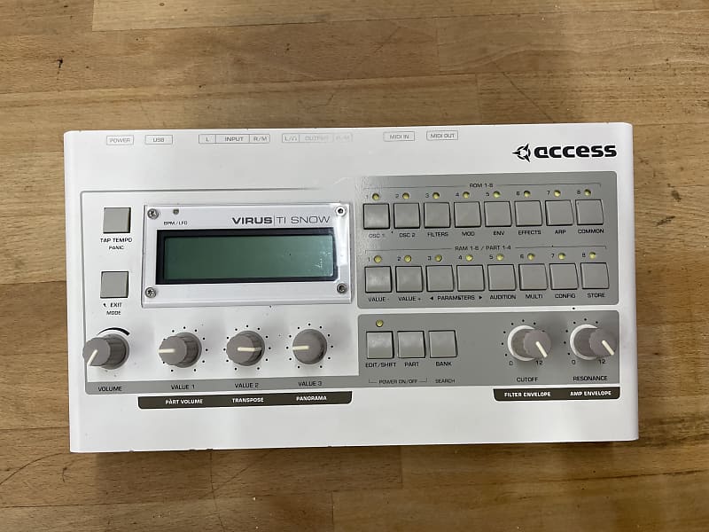 Access Virus TI Snow Desktop Digital Synthesizer | Reverb