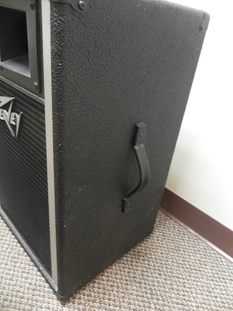 Peavey Model 115H 2 Way 150 Watt 8 Ohm Speaker Enclosure w Tweeter Black Silver
