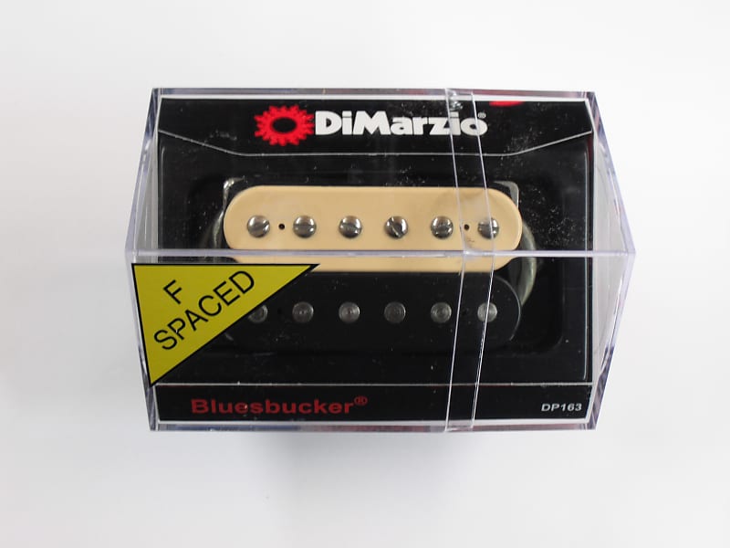 DiMarzio F-spaced Bluesbucker Humbucker Black/Creme DP 163 image 1
