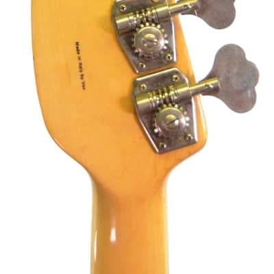 Vox Phantom IV Vintage 4 String Bass Guitar w/ Original Case - Used 1960's White image 4