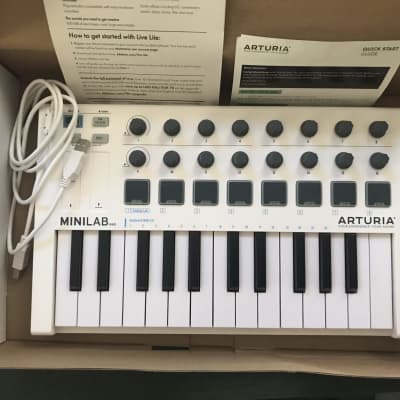 Arturia MiniLab MkII MIDI Controller 2017-Present | White