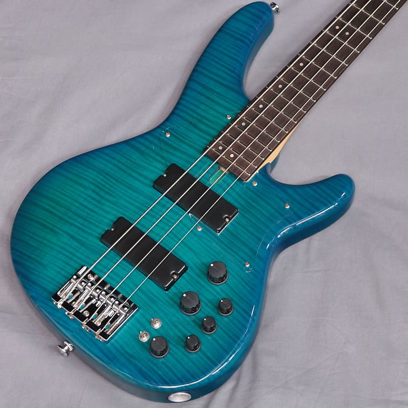 Fujigen Expert Series EDR-4R Figured Maple Trans Blue 2010 - Shipping  Included*