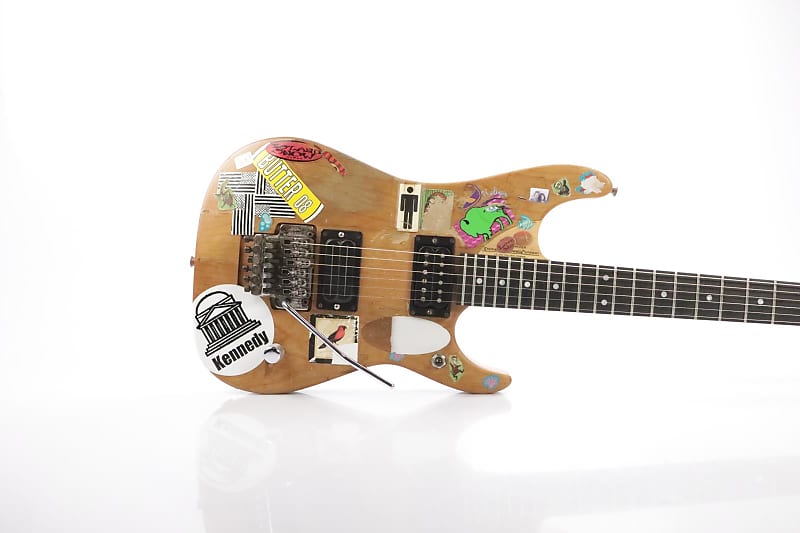 1991 Washburn N4 Nuno Stephen Davies Electric Guitar Silversun