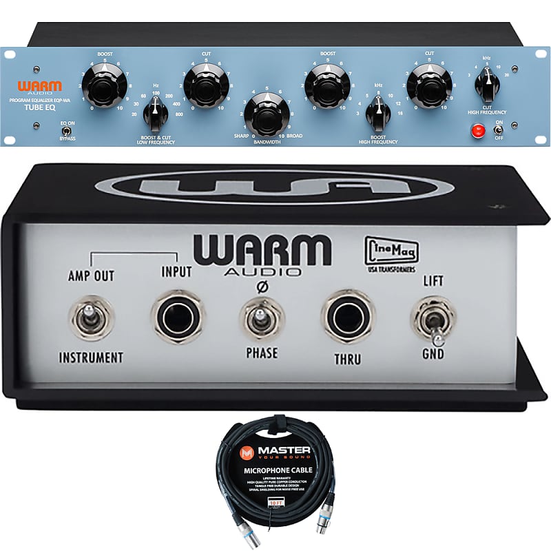 Warm Audio EQP-WA Pultec Style Tube Equalizer w/ PDB Passive | Reverb