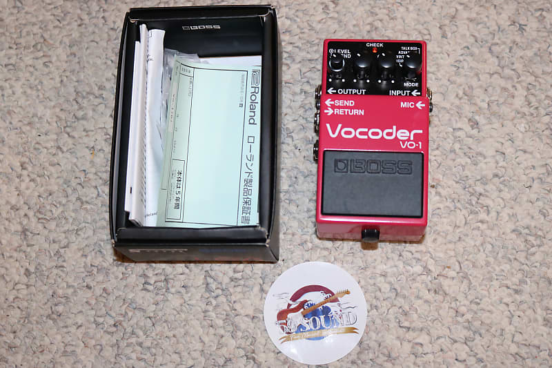 Boss VO-1 Vocoder