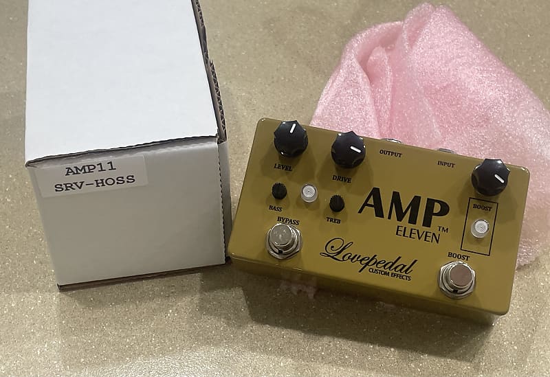 Lovepedal Amp Eleven SRV-HOSS - MINT CONDITION