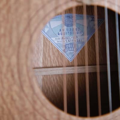 Cole Clark AN2EC-SSO Southern Silky Oak Acoustic-Electric Guitar image 7