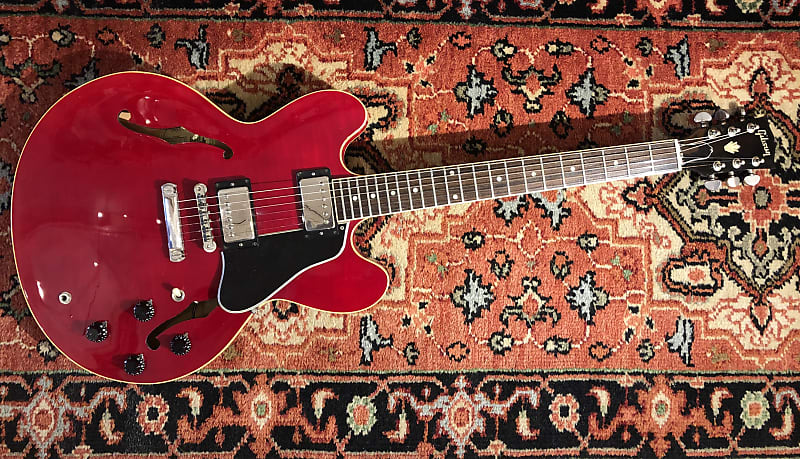 【一部予約販売中】 Gibson 1995 ES-335 w Pickups) Fralin Lindy (Upgraded Dot ギター