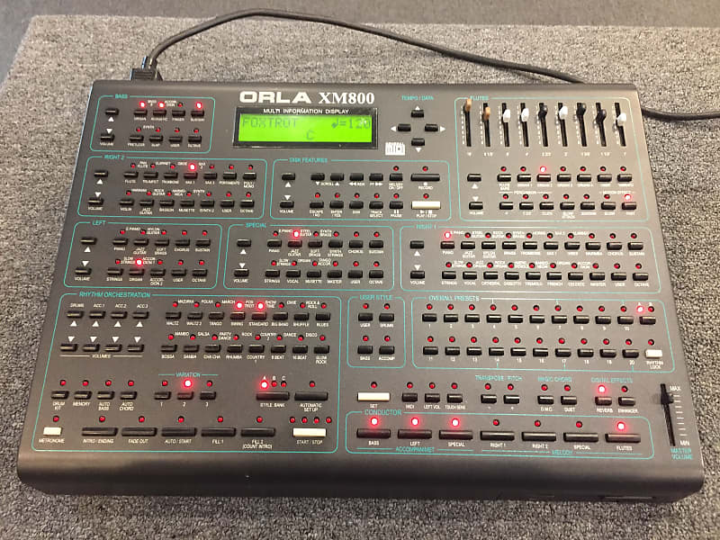 Orla XM800 Orchestra Model MIDI Sound Module Keyboard or Reverb