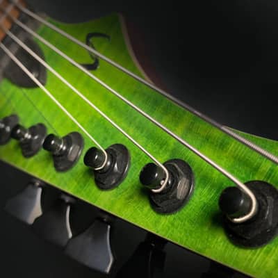 Skervesen Guitars Raptor-7 2022 - Lime Green image 8