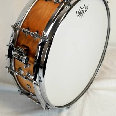 Craviotto Private Reserve Timeless Timber Birch 4.5"X14" Snare Drum, #2 of 2, SS Hoop, w/Gig Bag image 5