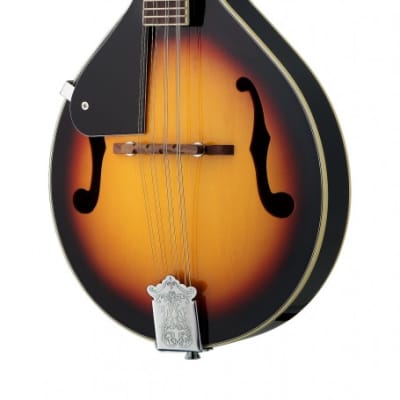 Stagg M20 LH Basswood Top Nato Neck Bluegrass 8-String Mandolin for Left Handed Players image 2