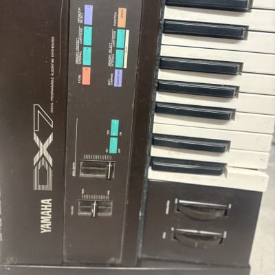 Yamaha DX7 Programmable Algorithm Synthesizer 1983 - 1987 - Black