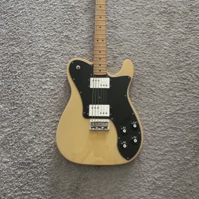 Fender Vintera ‘70s Telecaster Deluxe 2019 MIM Vintage Blonde Maple FB Guitar image 1