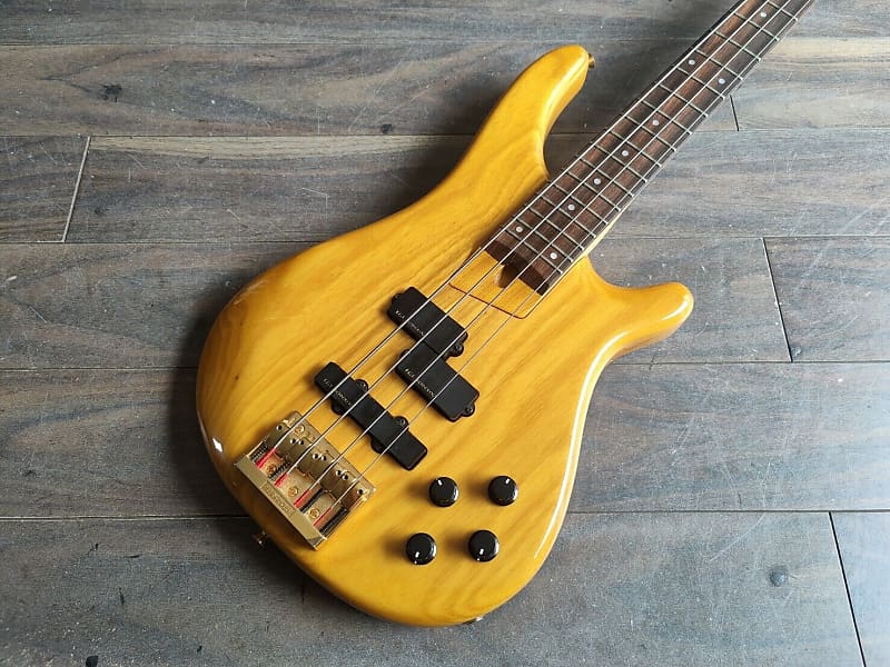 1989 Fernandes Japan FRB-80 Revolver Active Bass (Natural)