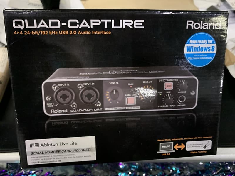 Roland UA-55 Quad-Capture USB 2.0 Audio Interface | Reverb UK