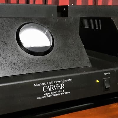 1989 Carver Model Silver Nine t Power Amplifier image 4