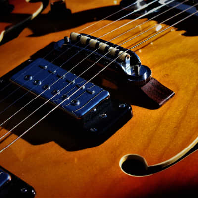 Conrad 40080 Barney Kessel 1973 Sunburst.  Made in Japan. Incredible. Rare. Excellent  Kasuga Guitar image 6