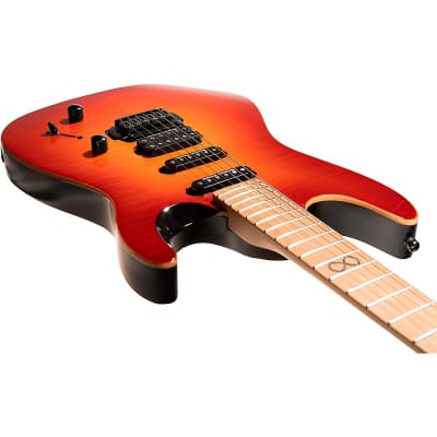 Chapman ML1 Pro Hybrid Electric Guitar Phoenix Red Gloss image 6