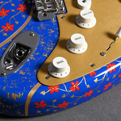 Fender Custom Shop Stratocaster "Blue with Red & Gold" Thorn / Gallenberger Project 2022 image 13