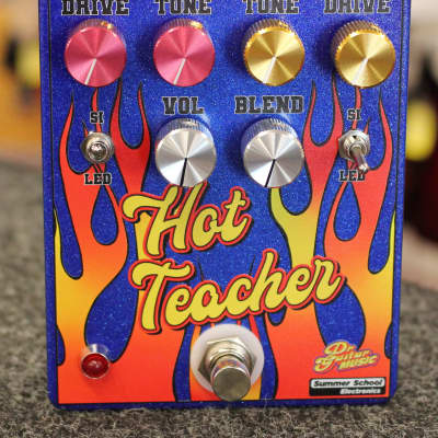 Summer School Electronics "HOT TEACHER" The Class Reunion Parallel Drive Fuzz Guitar Effects Pedal #8 image 2