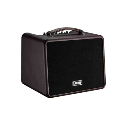 Laney A-SOLO Professional Compact Portable 60 Watts Acoustic Guitar Amplifier image 2