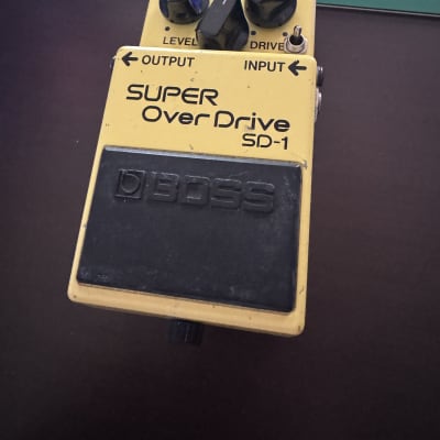 Boss SD-1 Super Overdrive 1981 - 1988 Made In Japan | Reverb