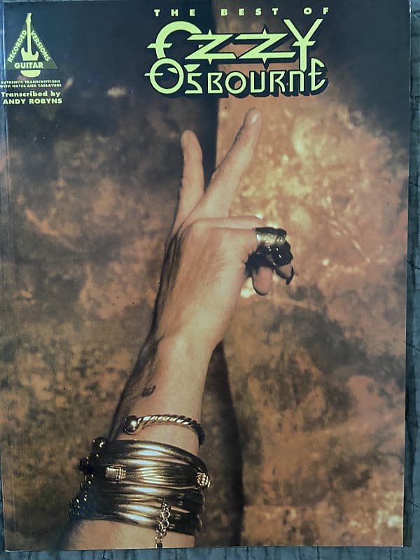ozzy osbourne tab book