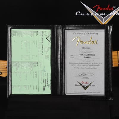 Fender Custom Shop 1955 Telecaster "Chicago Special" NOS Medium Palomino Metallic (Serial #R144626) image 10